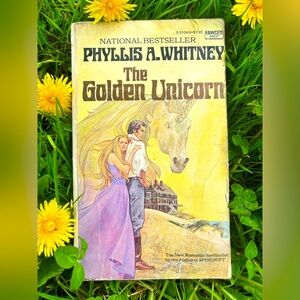 1976 The Golden Unicorn • by Phyliss A. Whitney • vintage paperback book